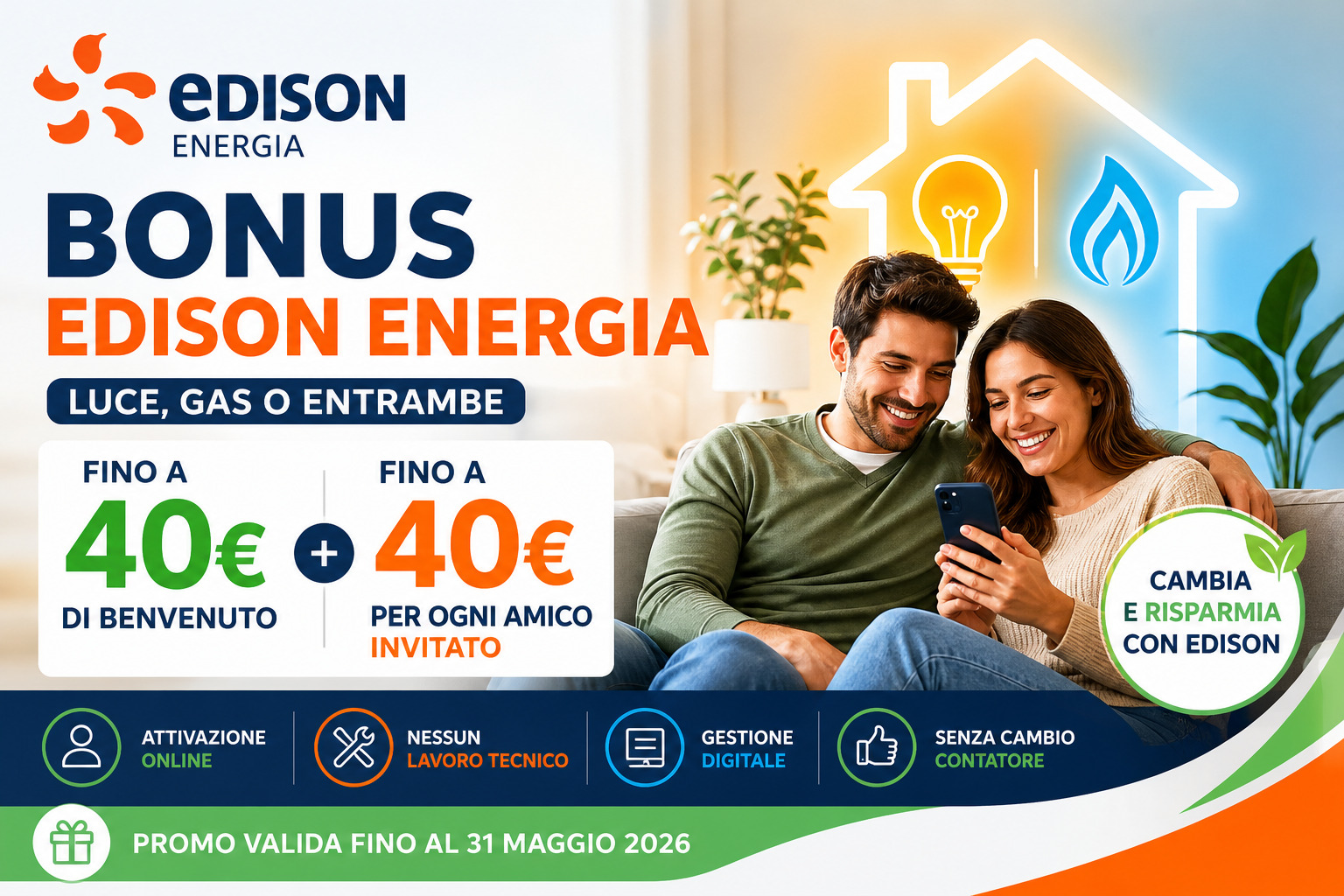 Bonus Edison Energia 2026 guida completa