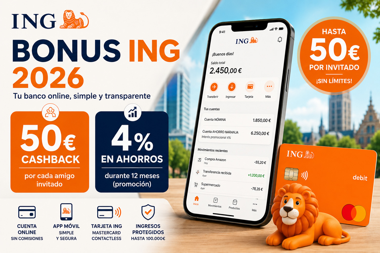Bonus ING 2026 guía completa