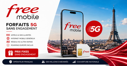 Free Mobile 2026 : forfaits 5G, prix, offres et avis