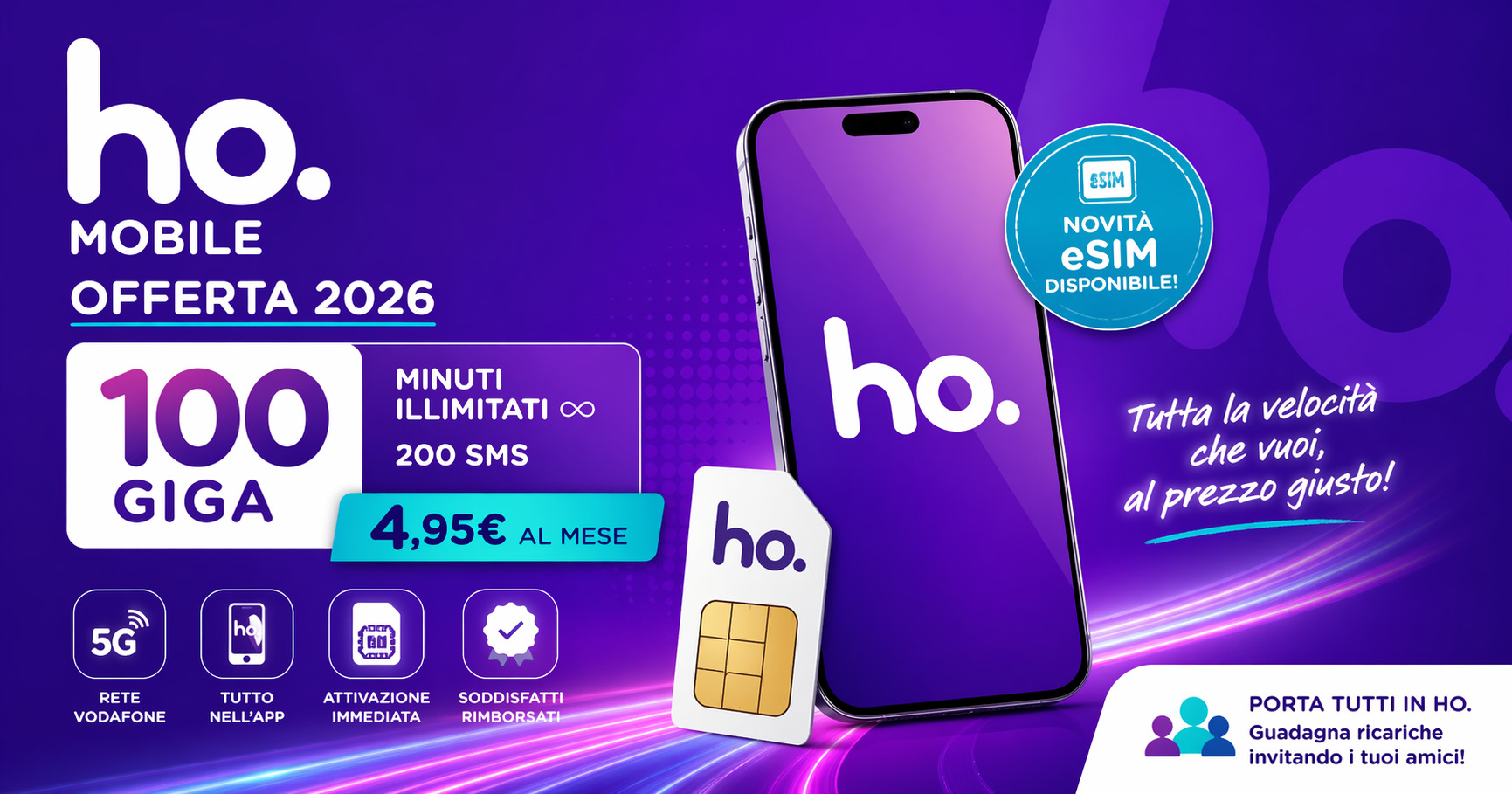 ho Mobile offerte 2026