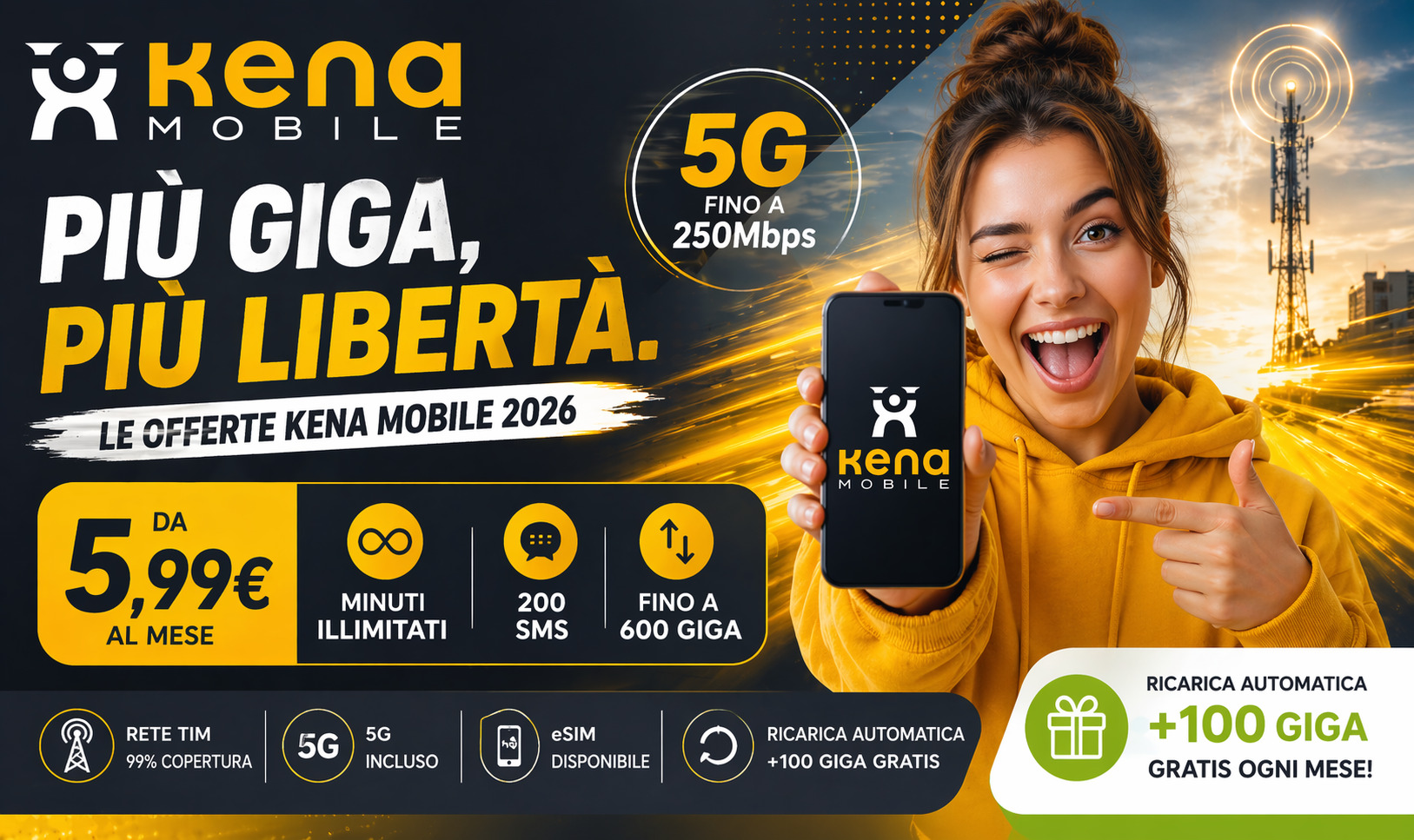 Kena Mobile offerte 2026