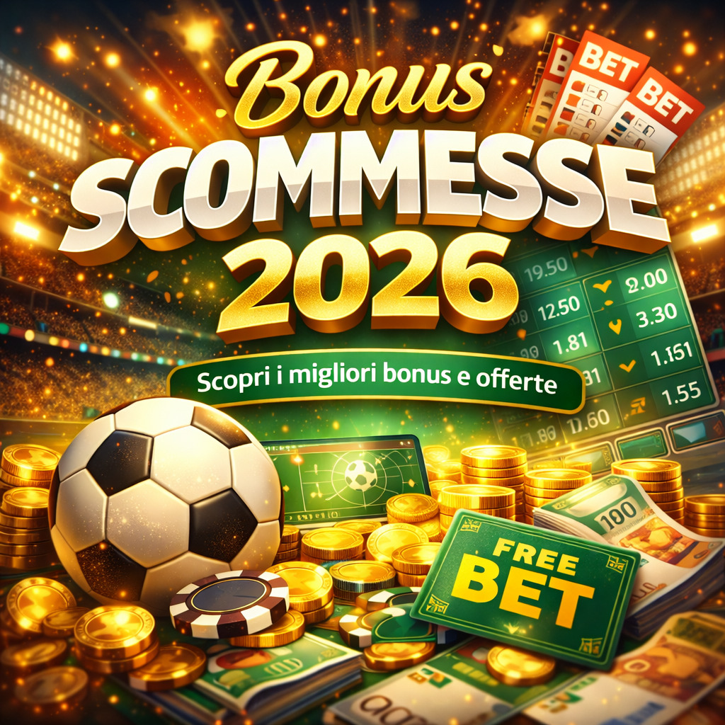 Bonus scommesse 2026