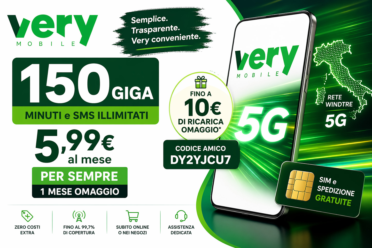 Very Mobile offerte 2026